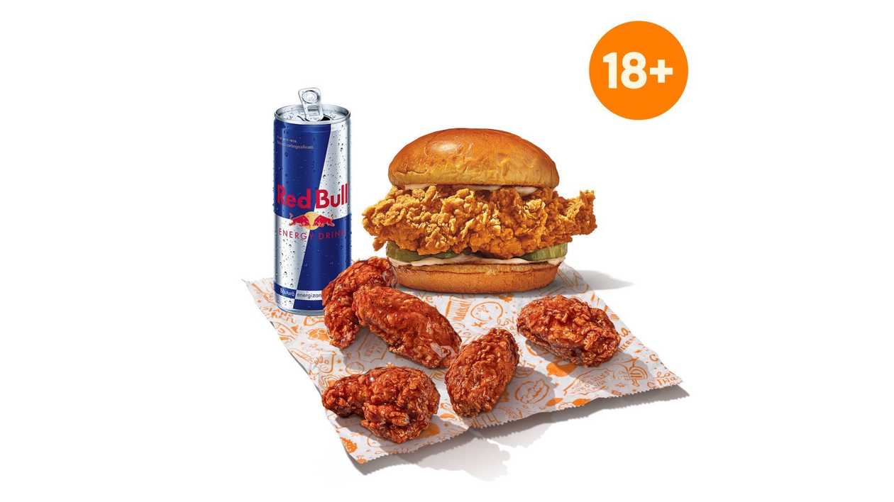 Red Bull Sauce'd Combo