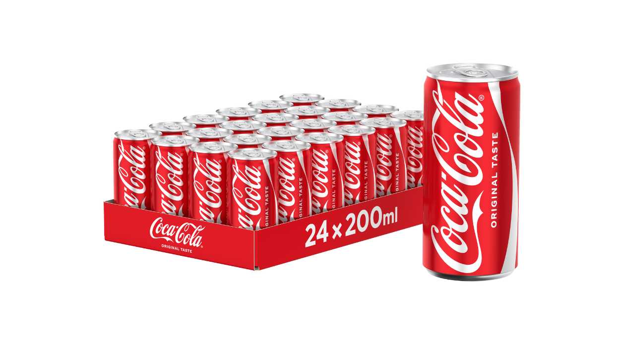 Coca Cola 200ml 24-pack (2 types)