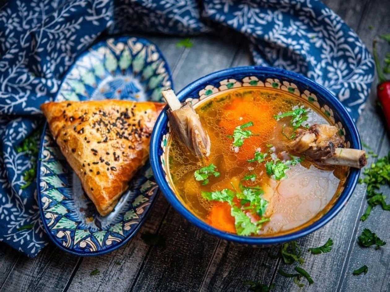 Shurpa + Samsa with beef