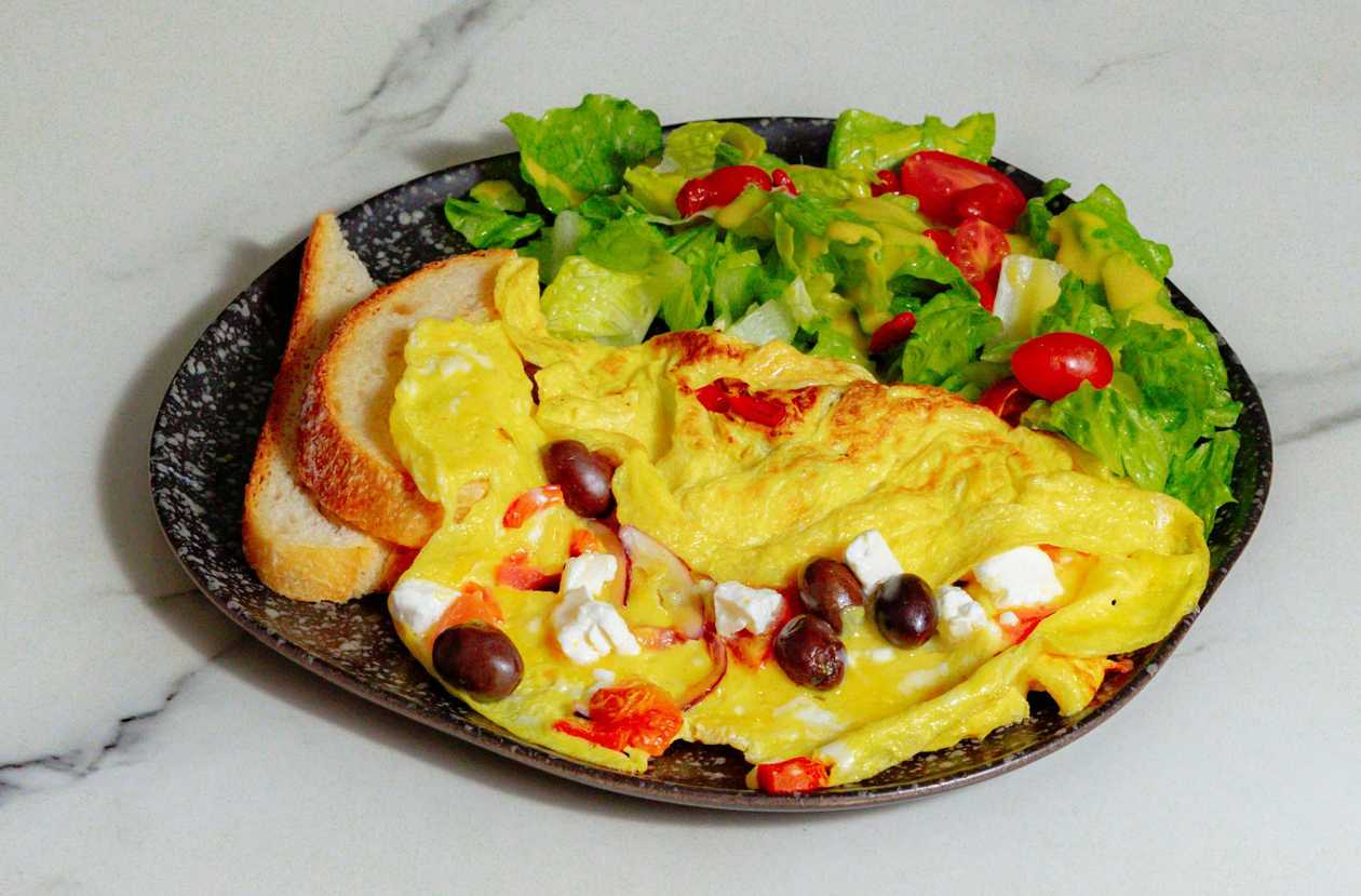 Greek Organic Omelette