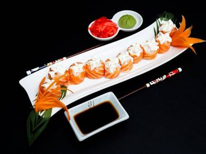 GUNKAN  SALMÃO PHILADELPHIA (10pcs)