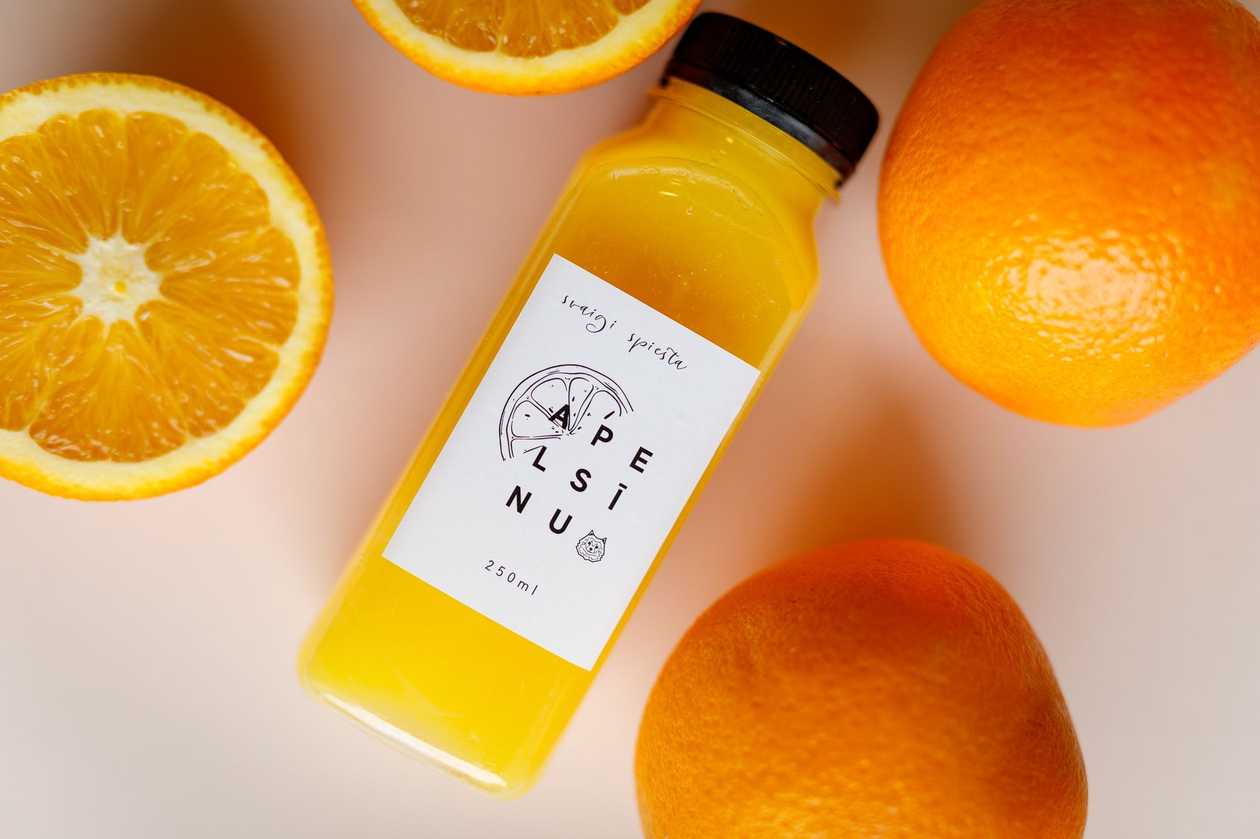 Freshly squeezed orange juice