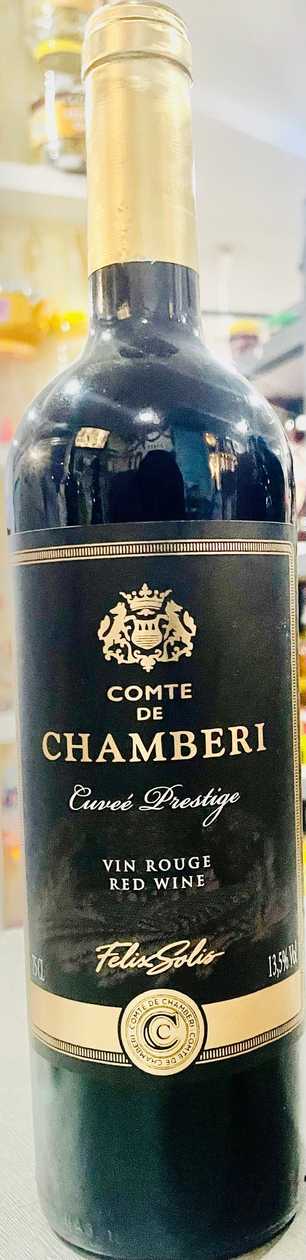 🍷✨ Comte de Chamberi Cuvée Prestige Red Wine – Elegant & Refined 🍇