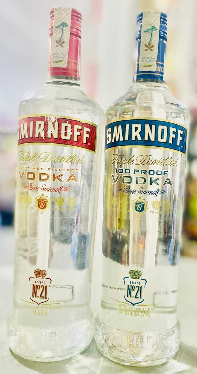 Smirnoff 100 Proof Vodka