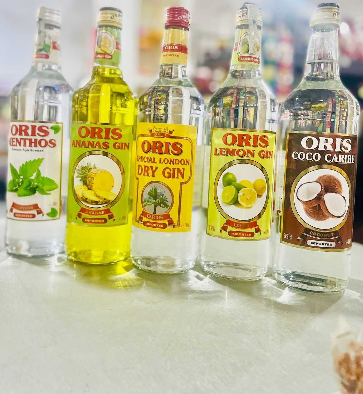 🍹 ORIS Premium Flavoured Gin Collection 🍍🍋🥥