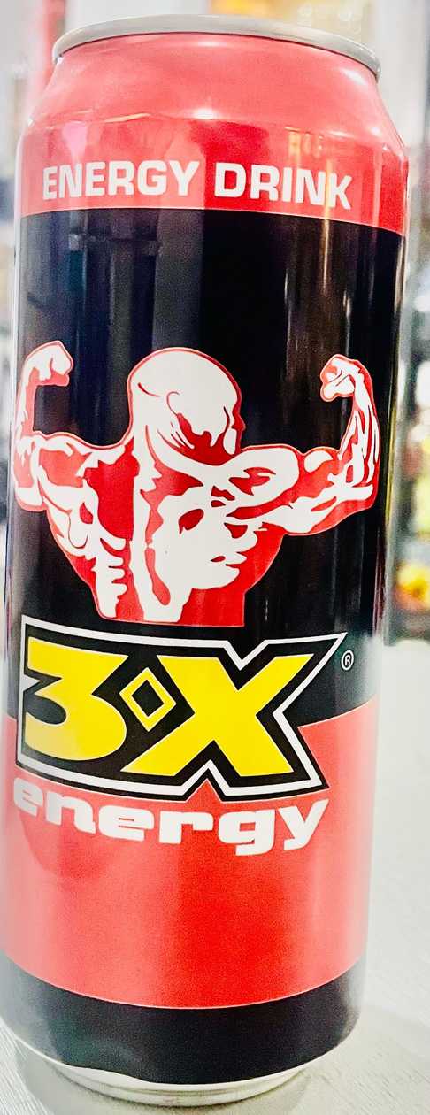 ⚡🔥 3X Energy Drink – Power, Strength & Maximum Boost 💪