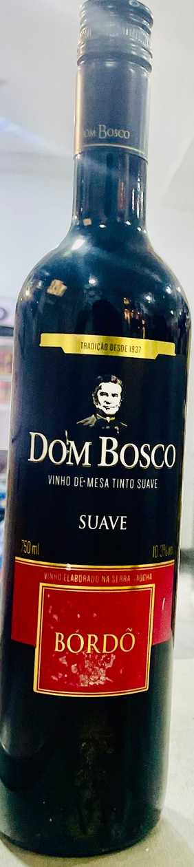 🍷✨ Dom Bosco Suave Bordô Red Wine – Smooth, Sweet & Classic 🍇