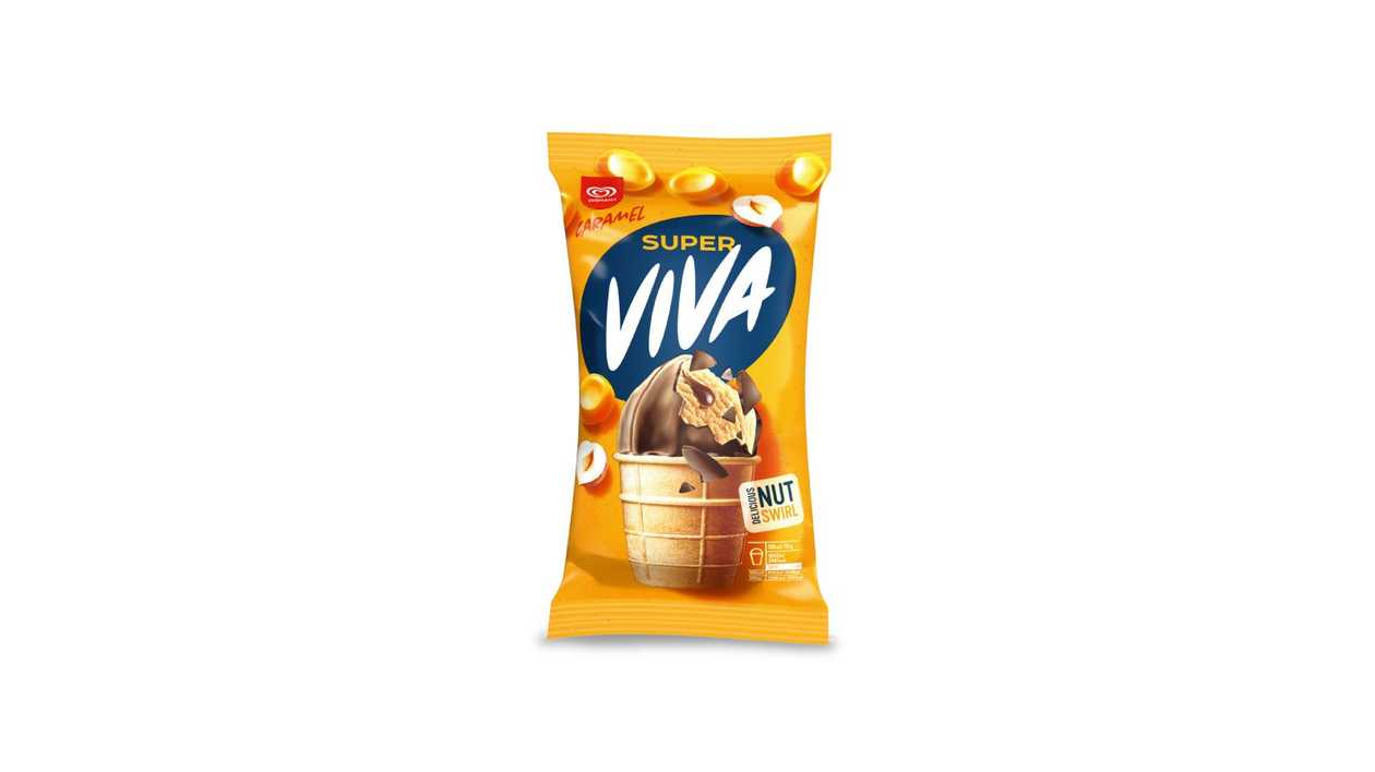 SuperViva Caramel Ice Cream 170ml / 95g