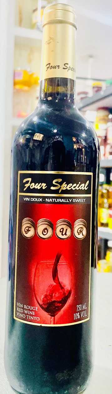 🍷✨ Four Special Naturally Sweet Red Wine – Smooth & Delightfully Sweet 🍇