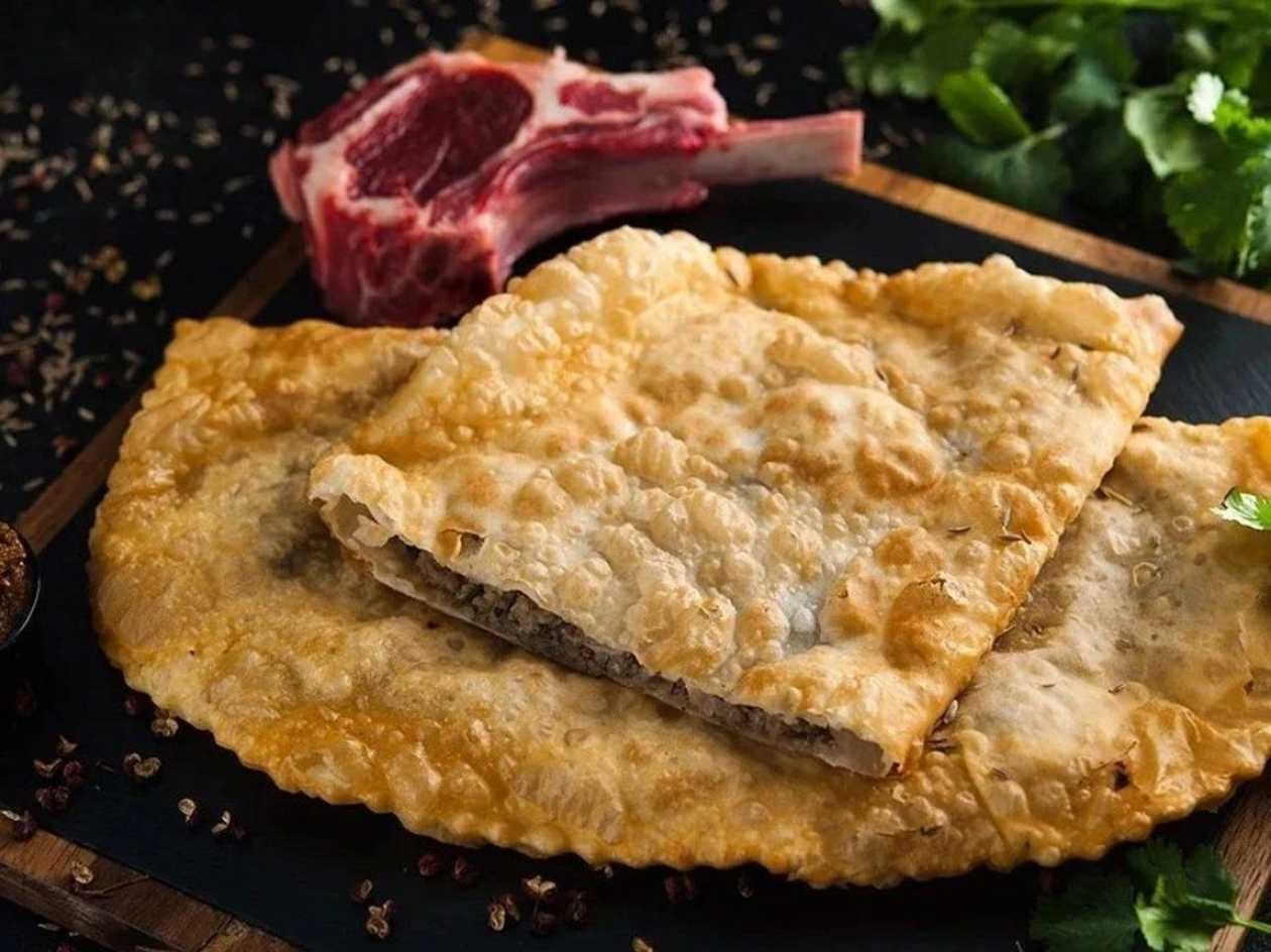Cheburek with Lamb