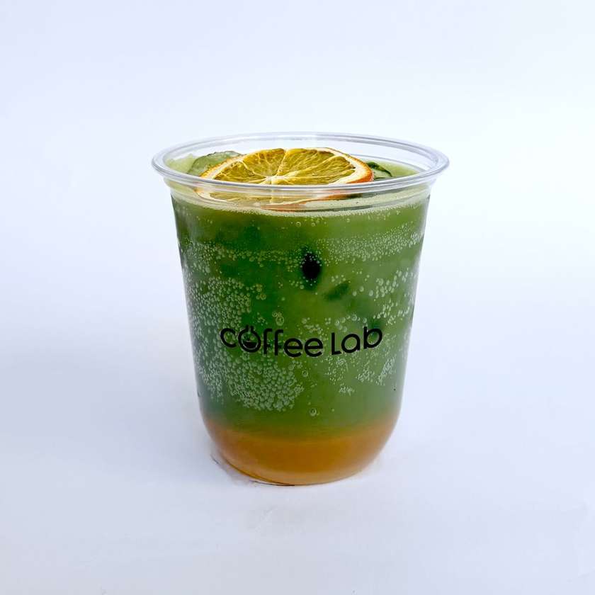 Matcha Passionfruit Lemonade
