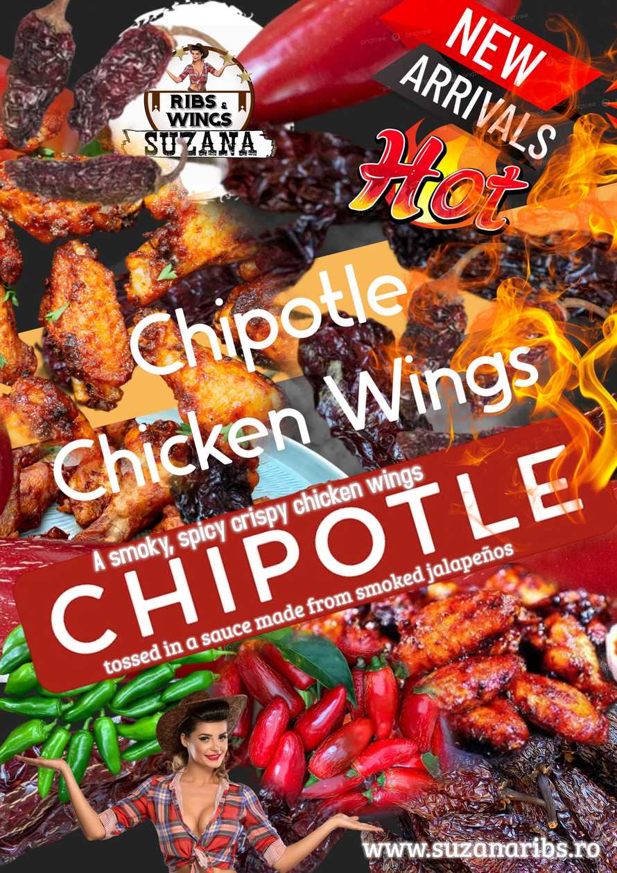 Chipotle hot Wings, 300g