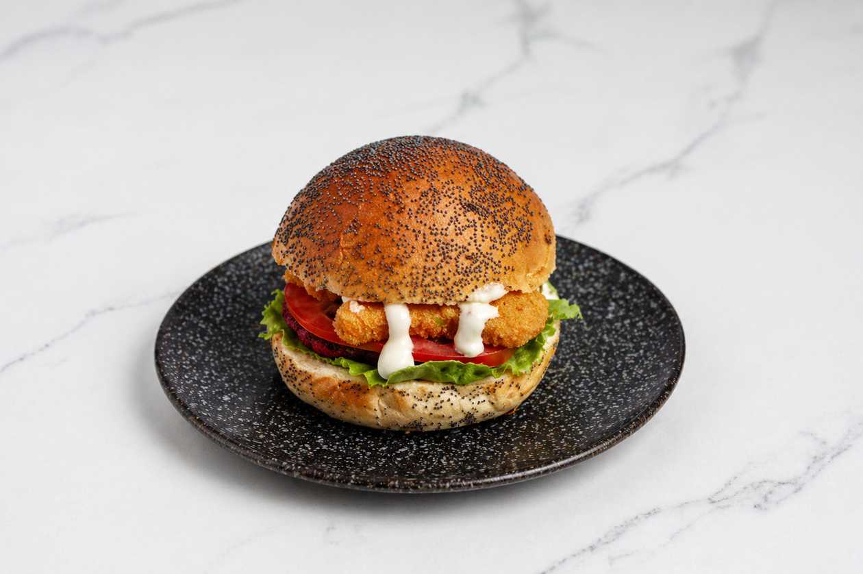 Chick'n Brioche Burger 🌱