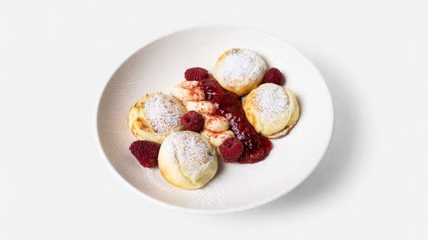 Cottage Cheese Pancakes With Raisins