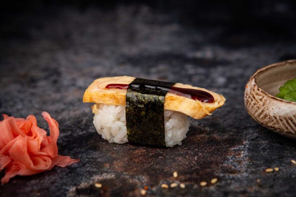 #58 Japanese Omelette nigiri 1pcs