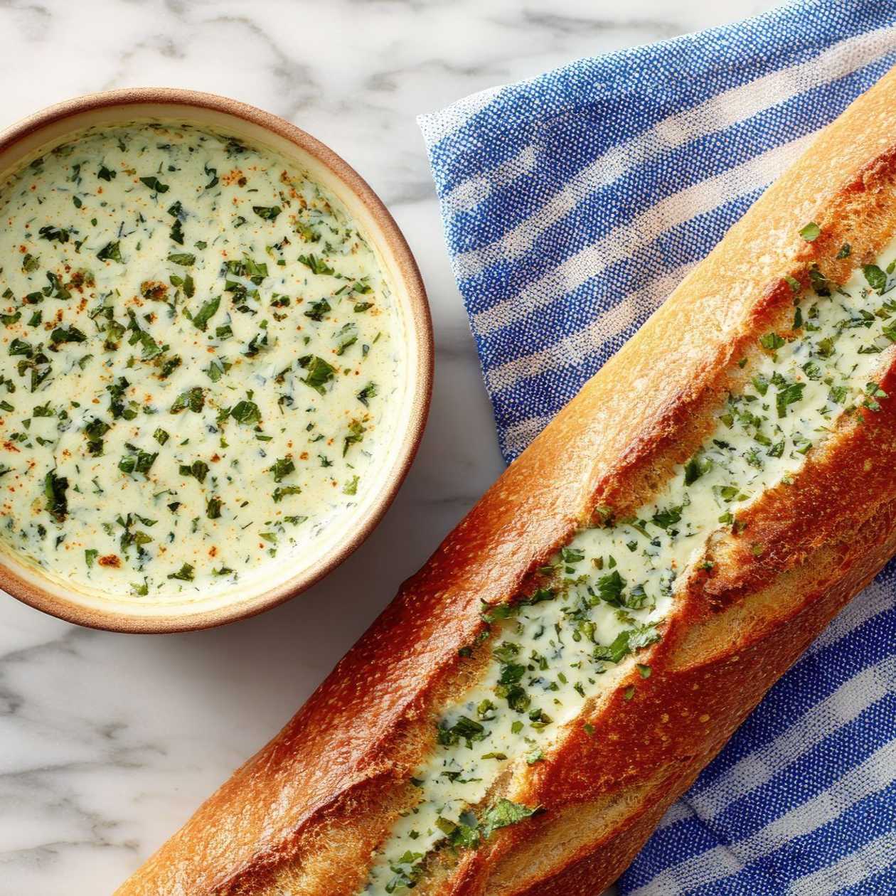 Baguette with Herb Butter