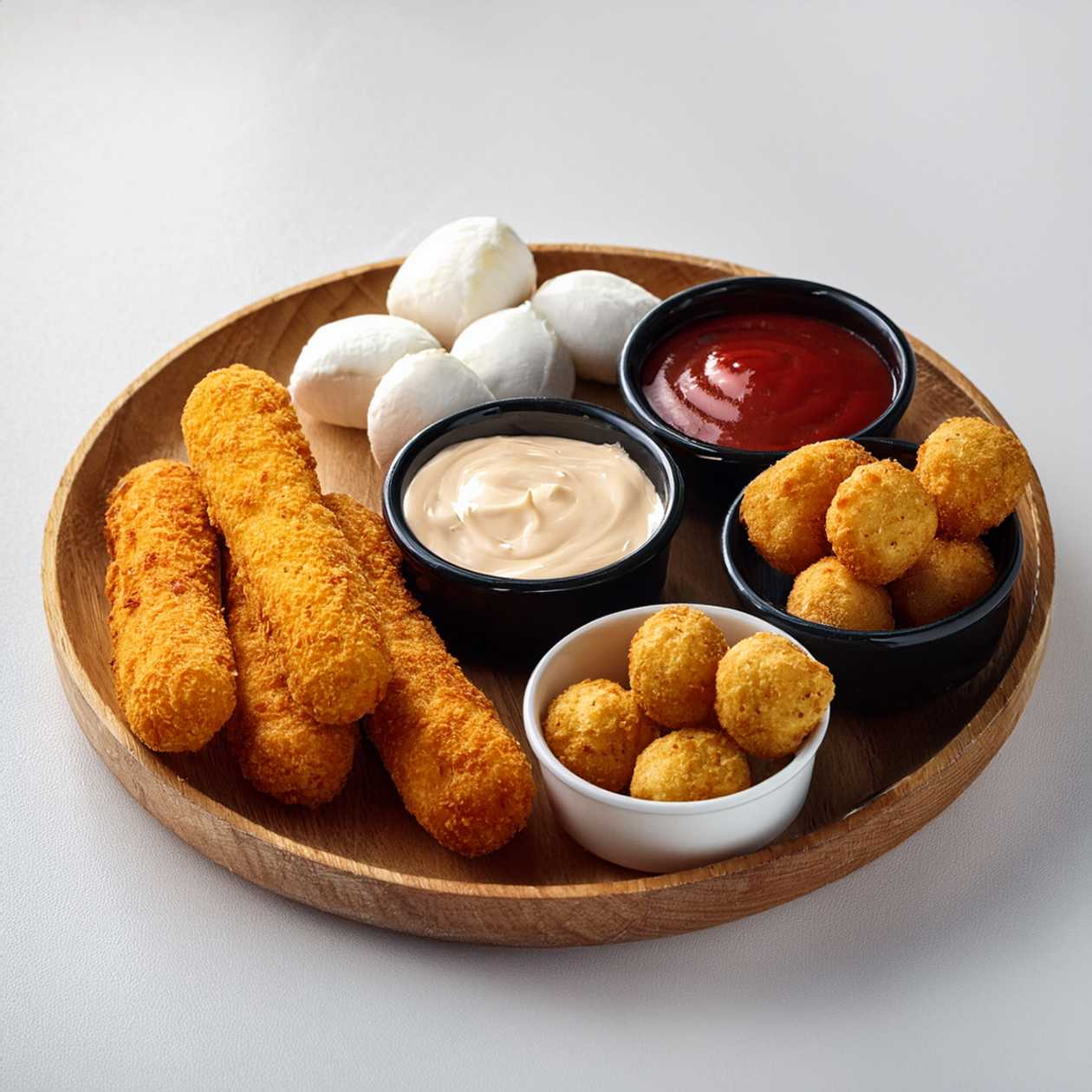 Fried Cheese Mix, French Fries