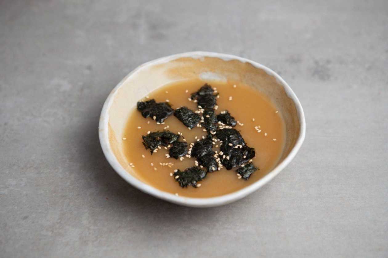 #71 Miso Soup with Salmon