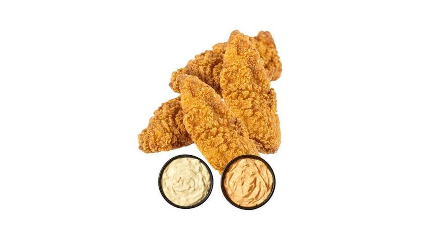 Crispy chicken fillet 4 pcs + Dip 2 pcs