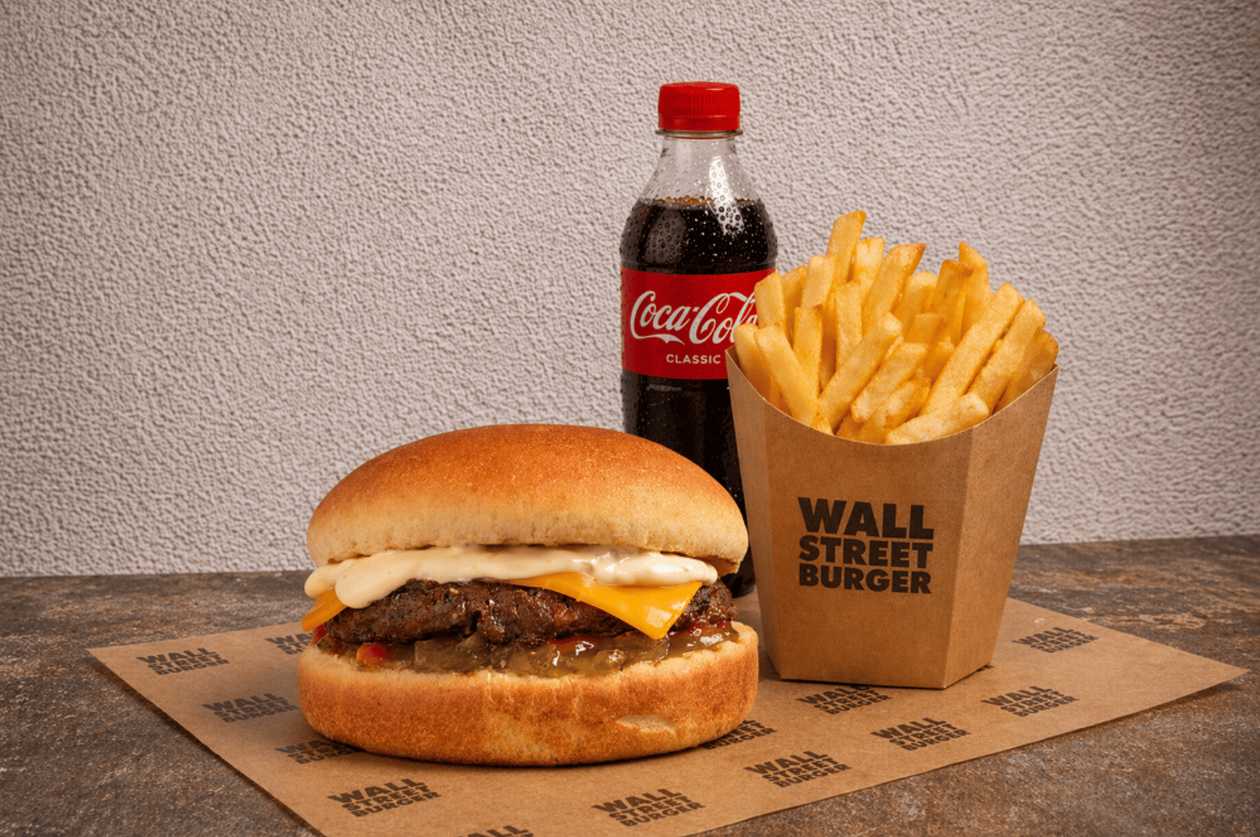 Juustuburger Kombo