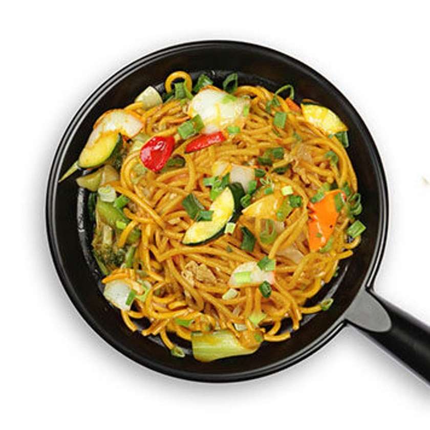 142. Lo Mein nuudlid köögiviljadega