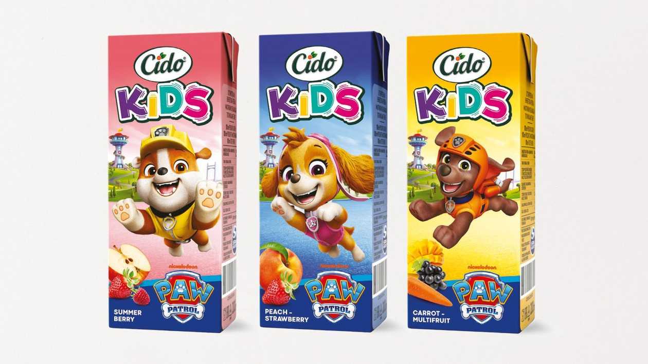 Sulas dzēriens Cido Kids Paw Patrol 200 ml