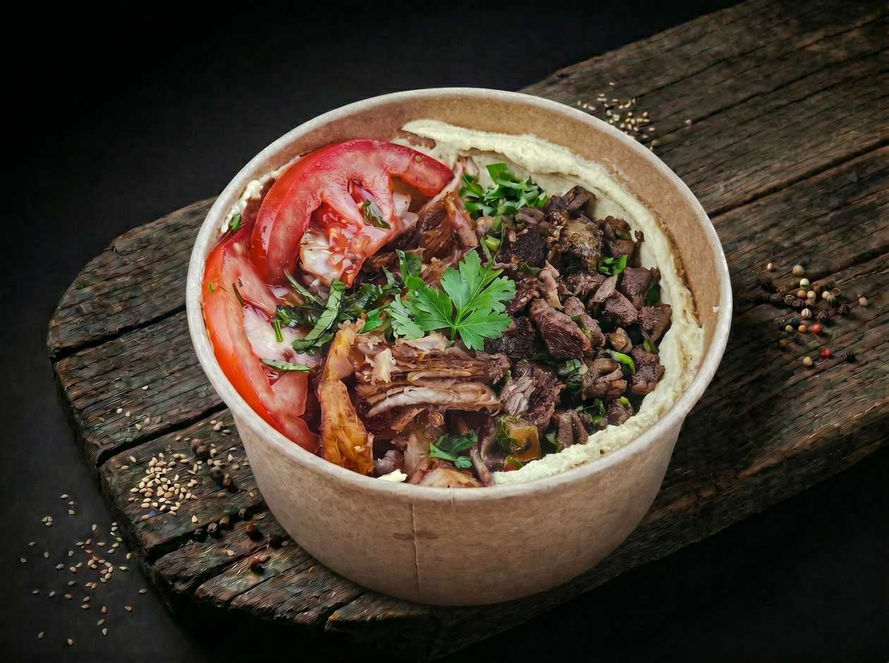 Humus Mixta Cu Vita-Berbecut-Pui