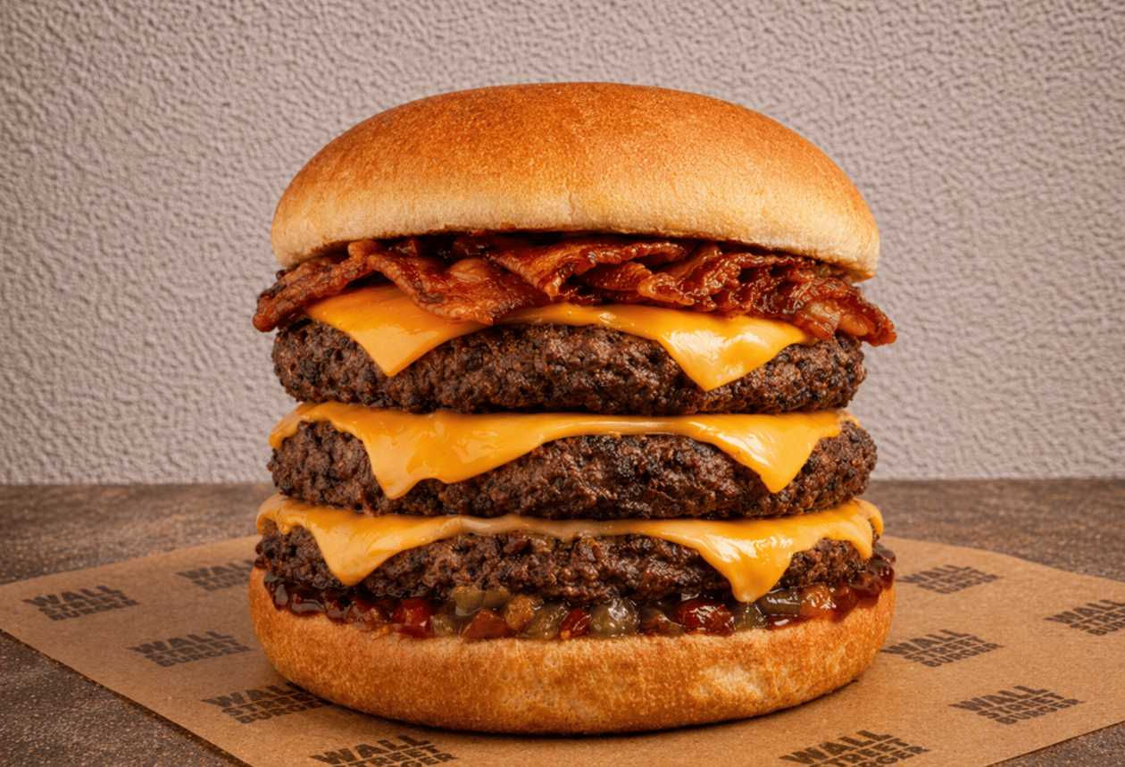 Triple Tower Burger