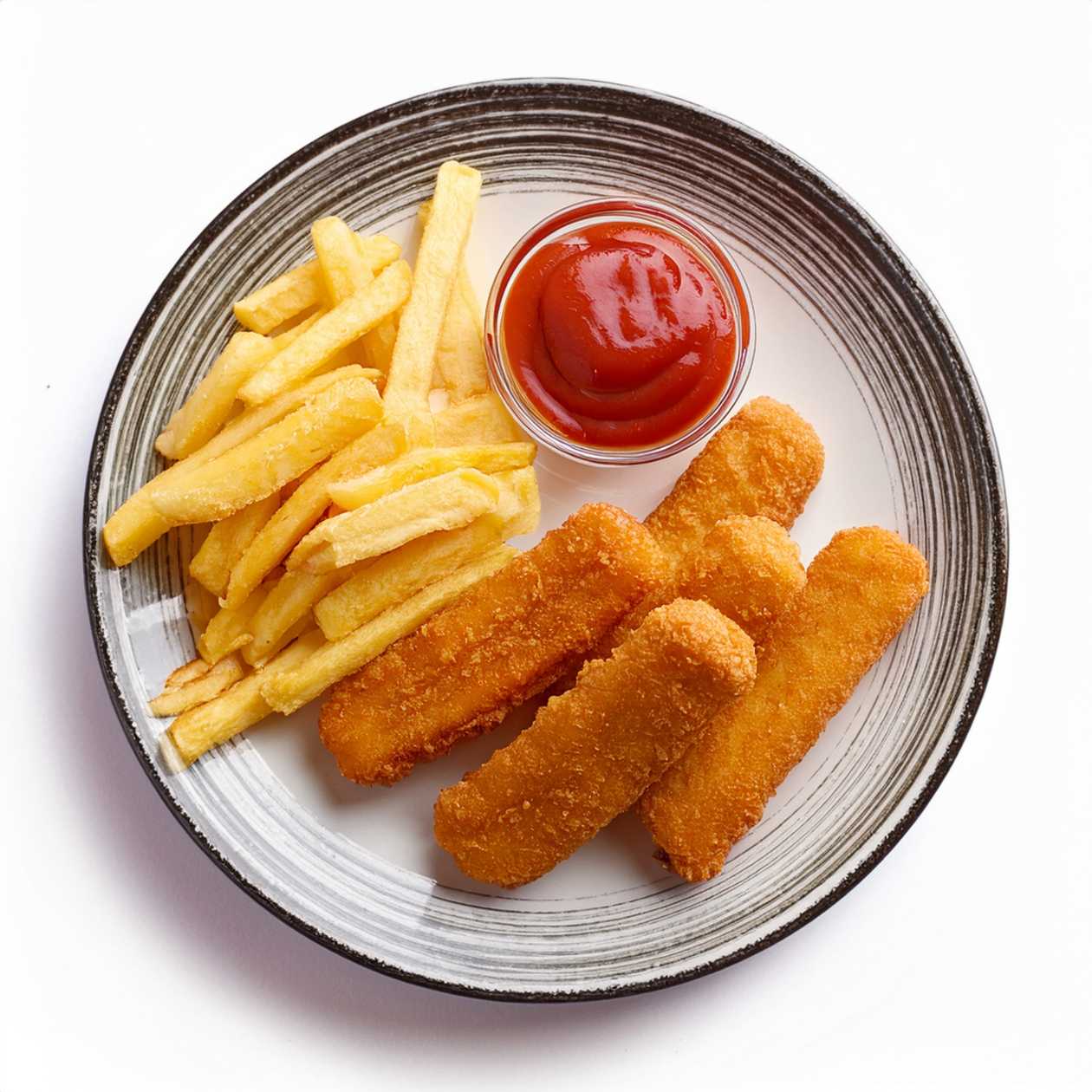Chicken Strips, French Fries