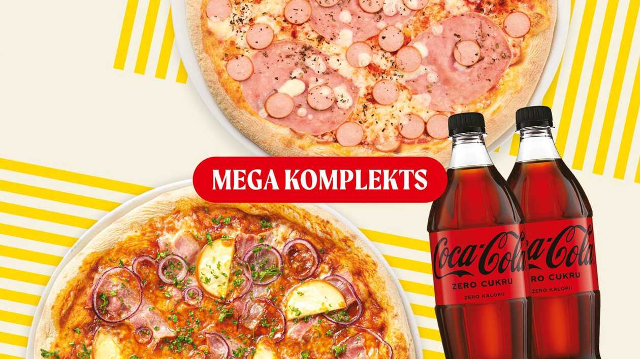 Kalifornija + Studentu + divas Coca-Cola 0,85l