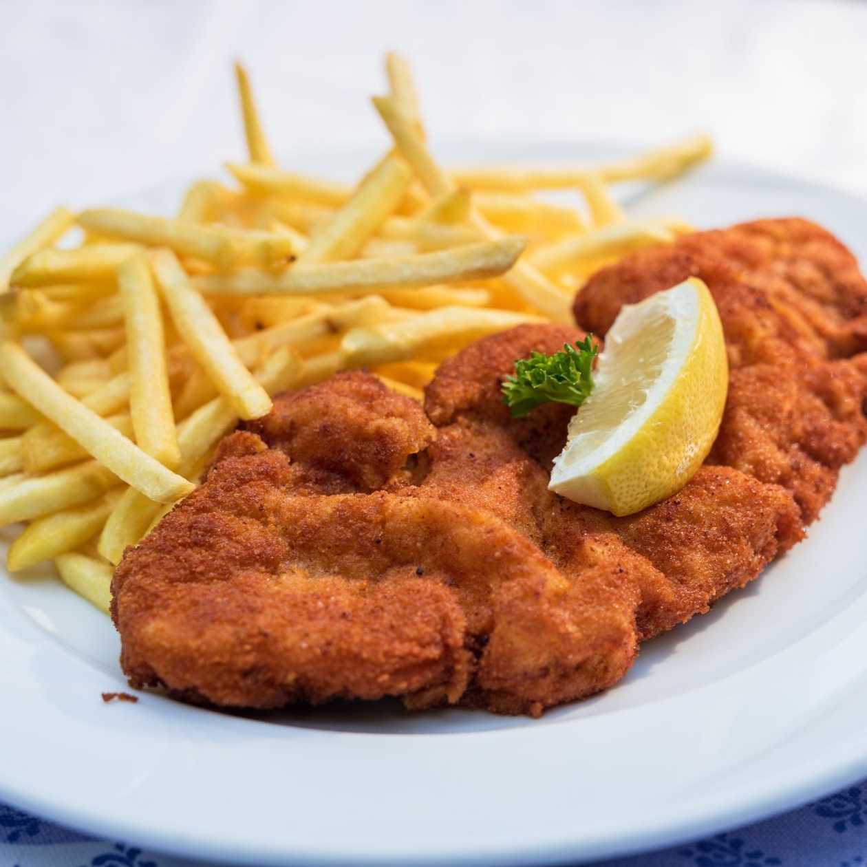 Children's Fried Cheese with Fries