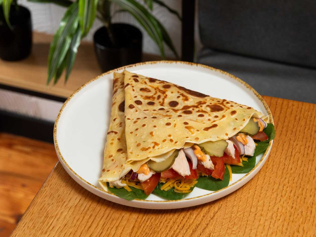 Pancake with Chicken
