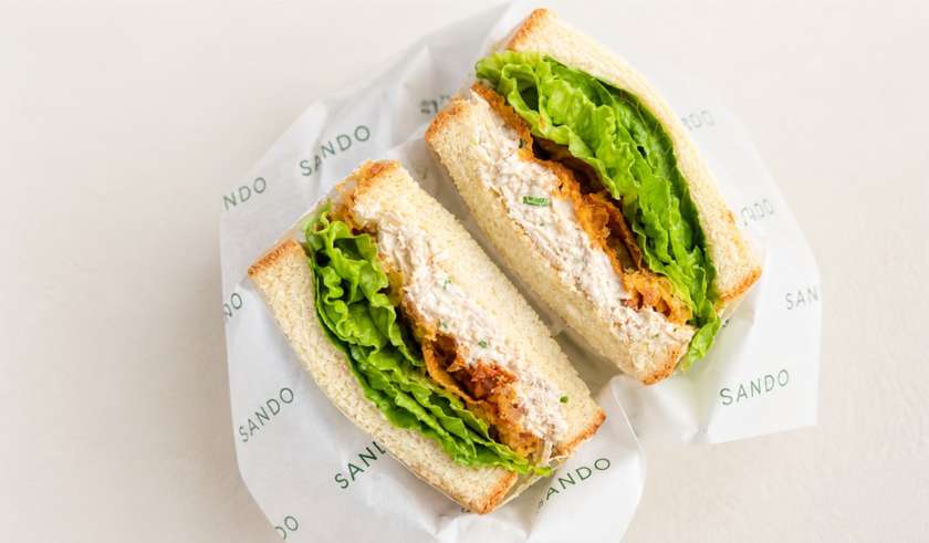 Chicken Caesar Sando