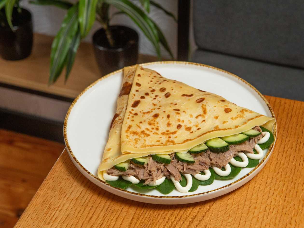 Pancake with Tuna