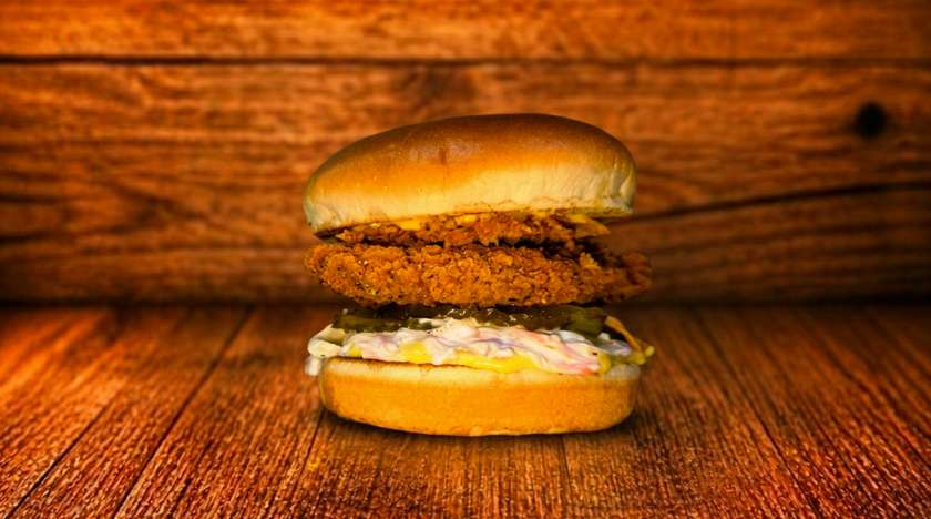 Chicken Curry Burger