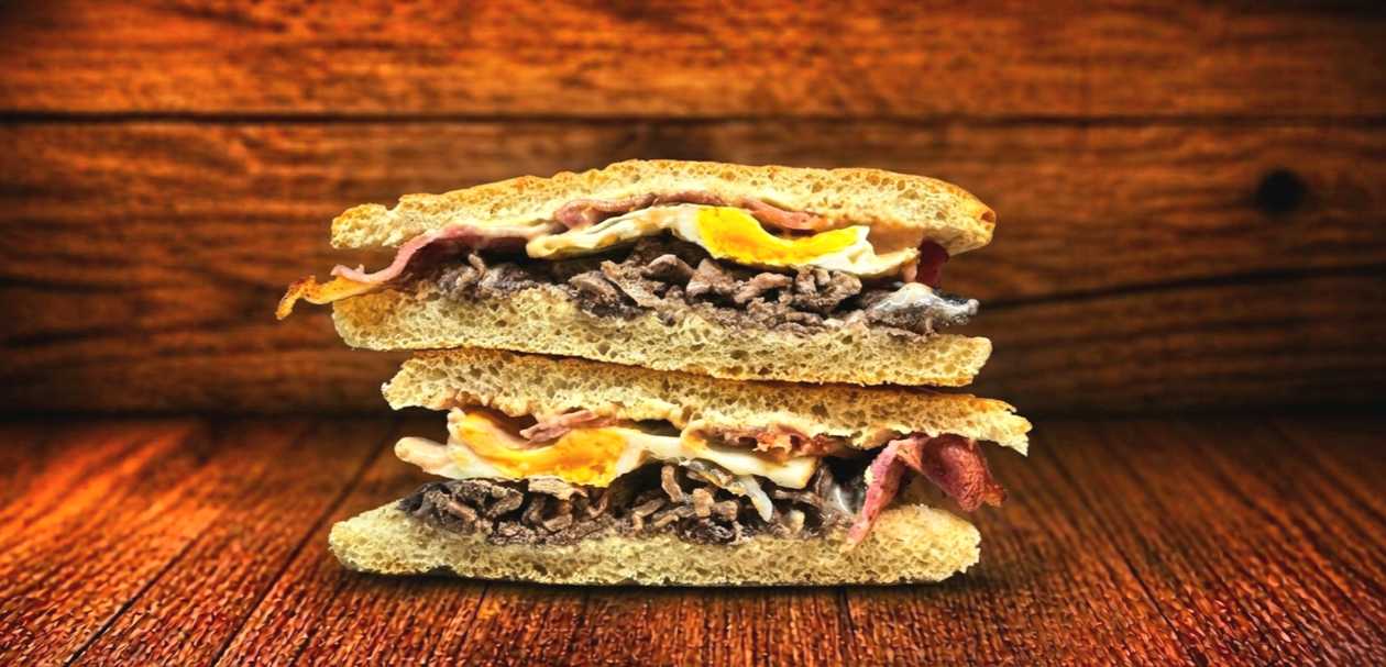 Sausage, Bacon & Egg