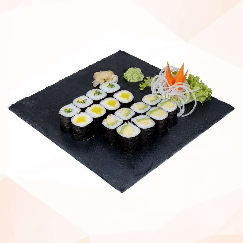 Vegetarianské sushi 16ks