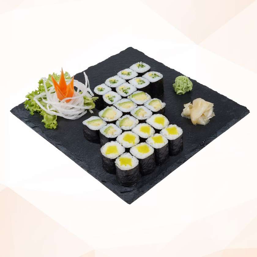 Vegetarianské sushi 24ks