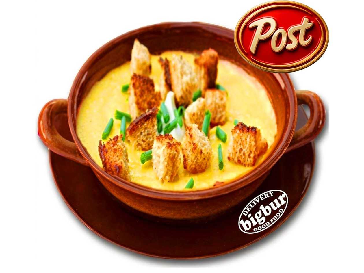 Supă cremă de Hribi Post-Vegan