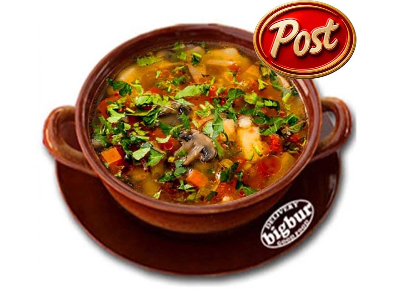 Ciorbă de Hribi Post-Vegan