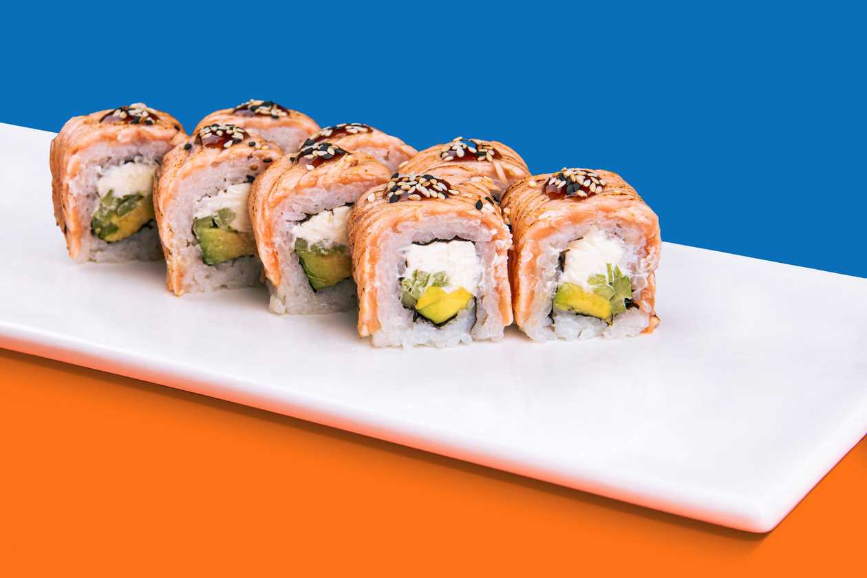 Roasted Salmon Roll