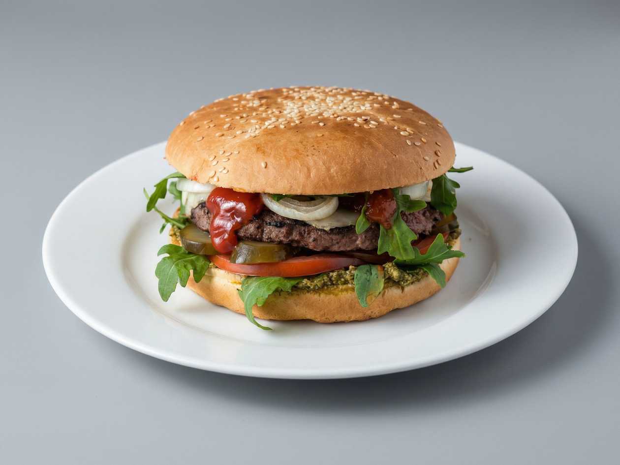 Pesto beef