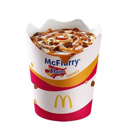 McFlurry® Daim e Caramelo