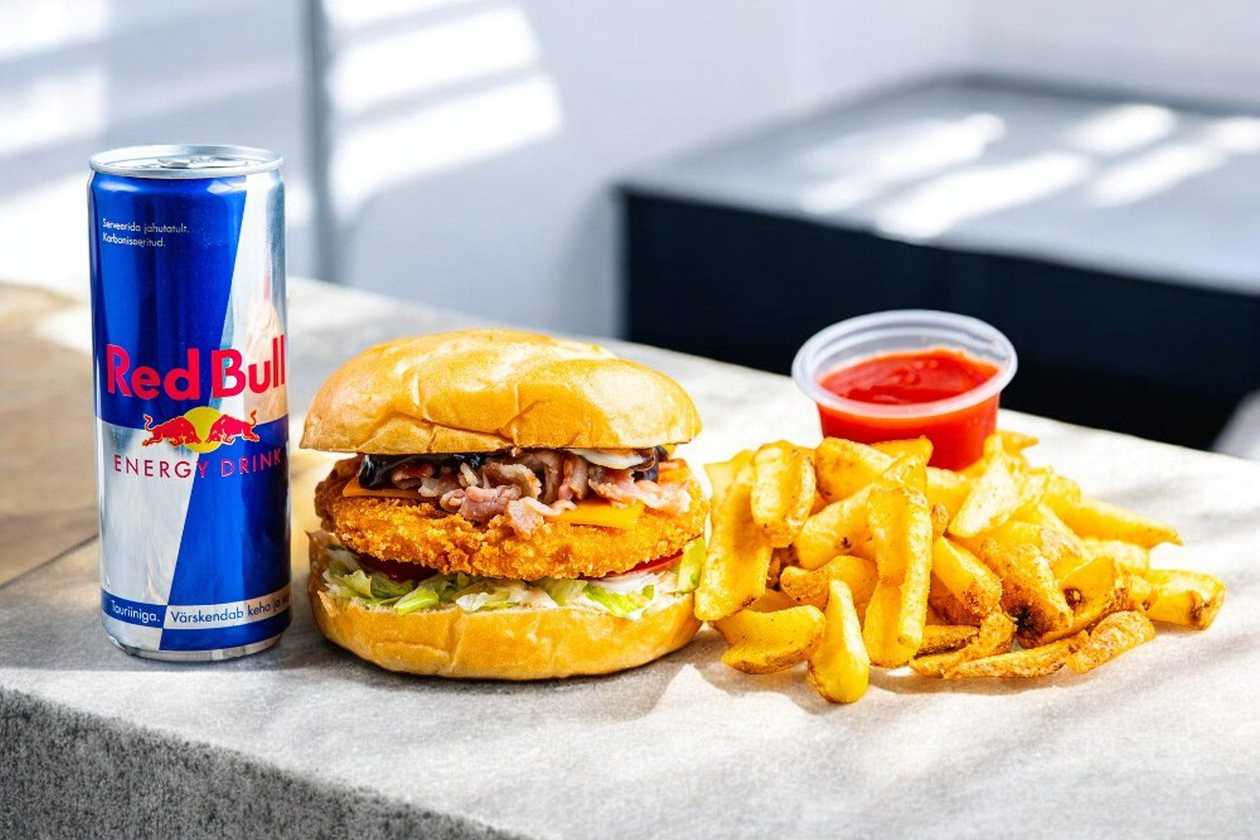 Chicken Bacon RedBull Kombo