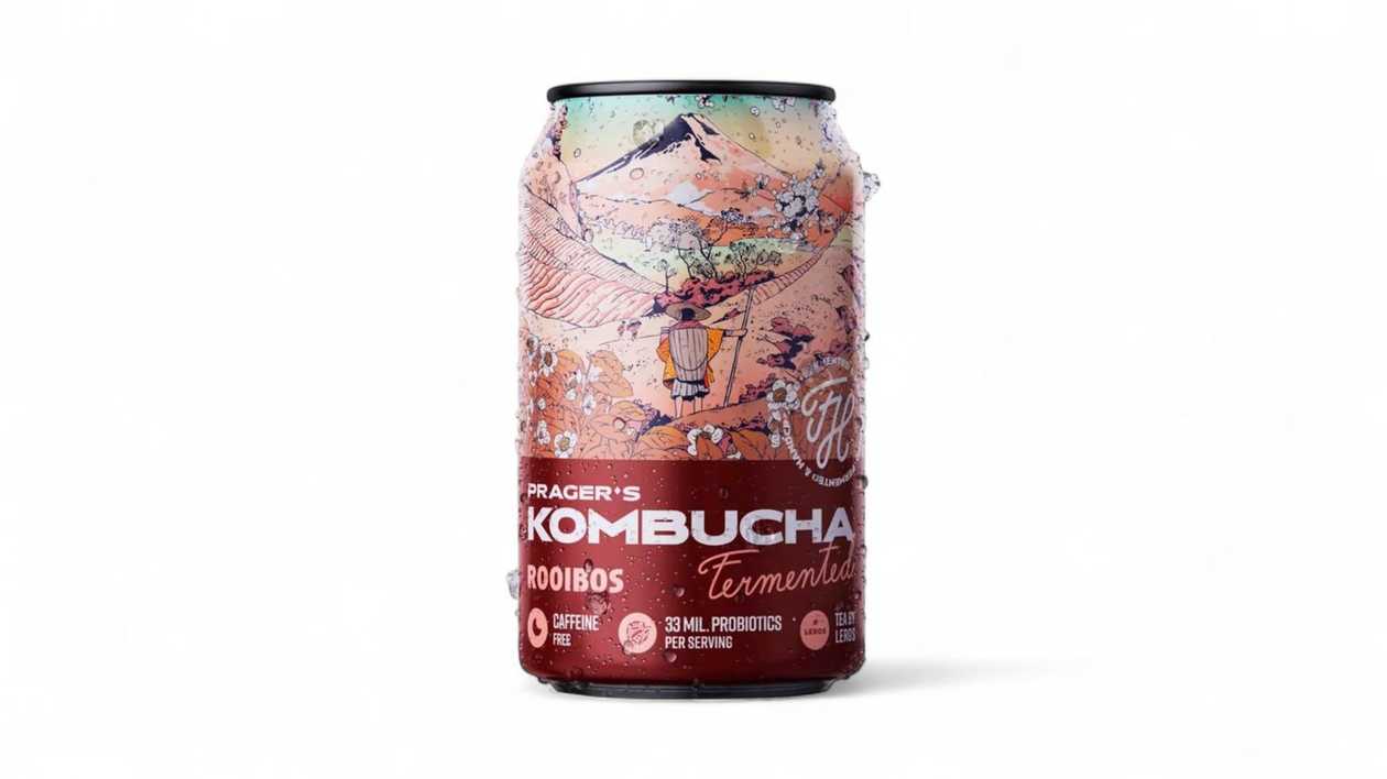 PRAGER'S Kombucha Rooibos 330ml