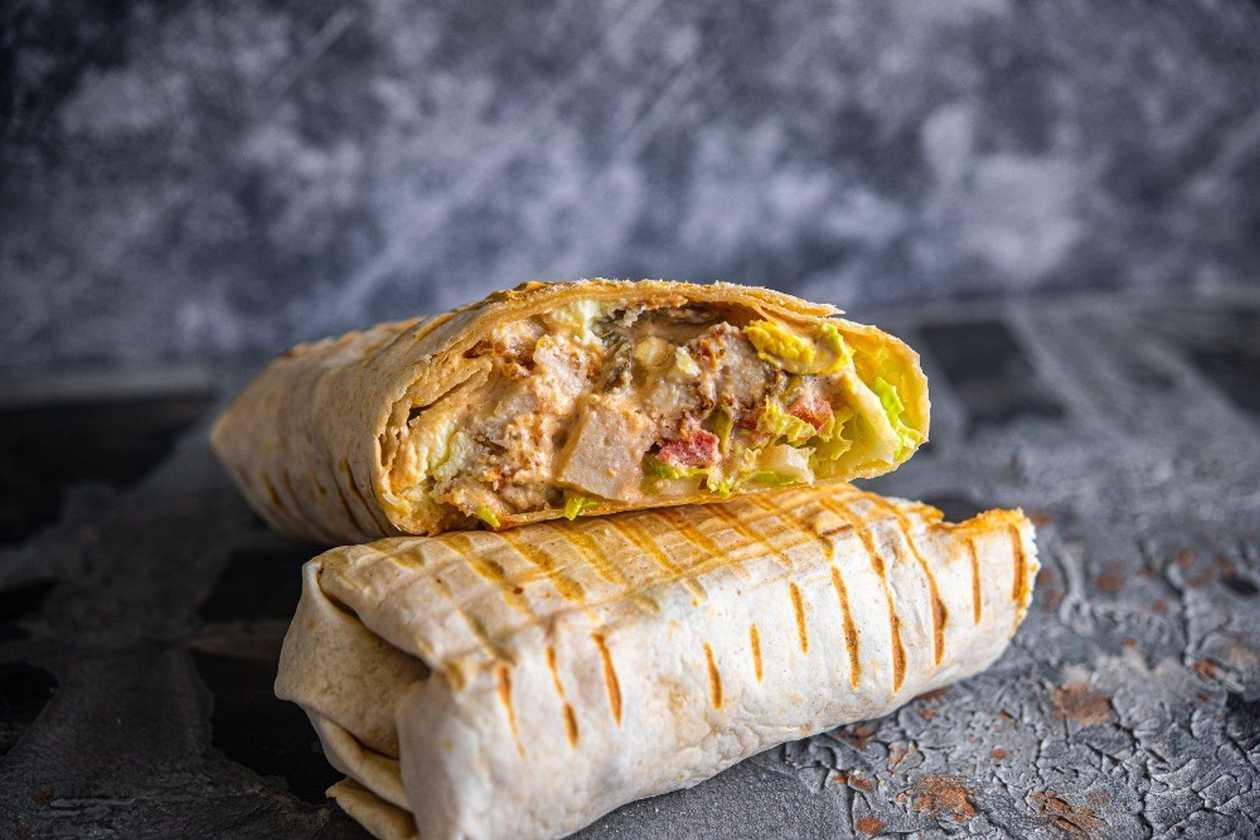 Krõbe kana wrap