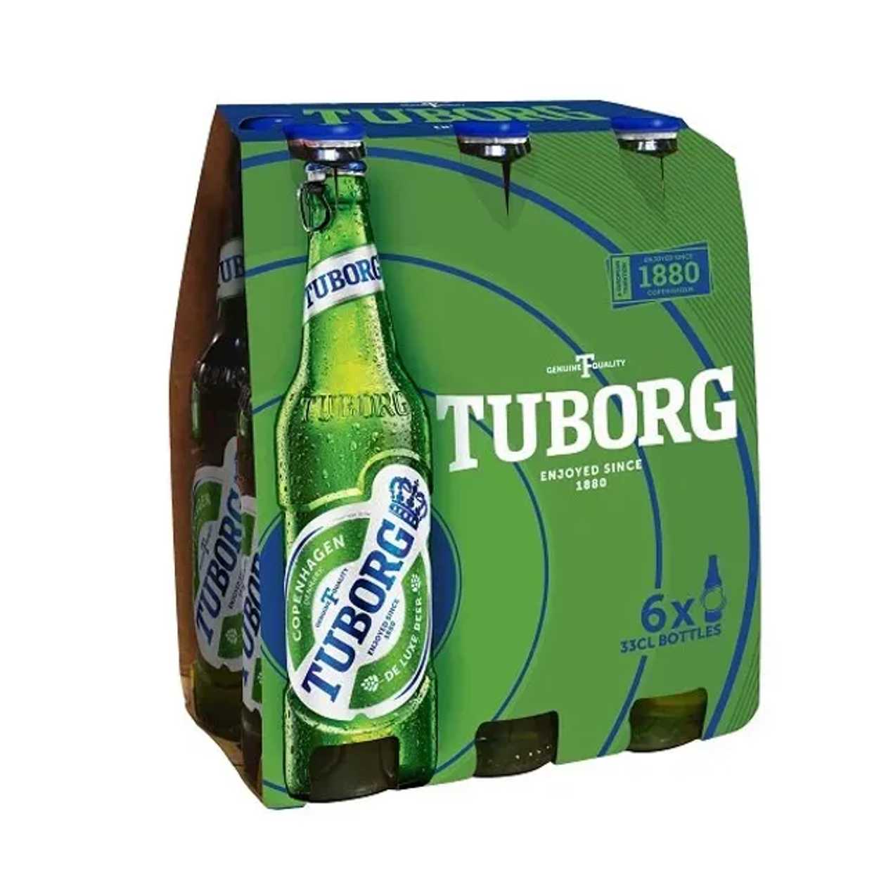 Tuborg bere blonda 5% alc. 6 x 330 ml