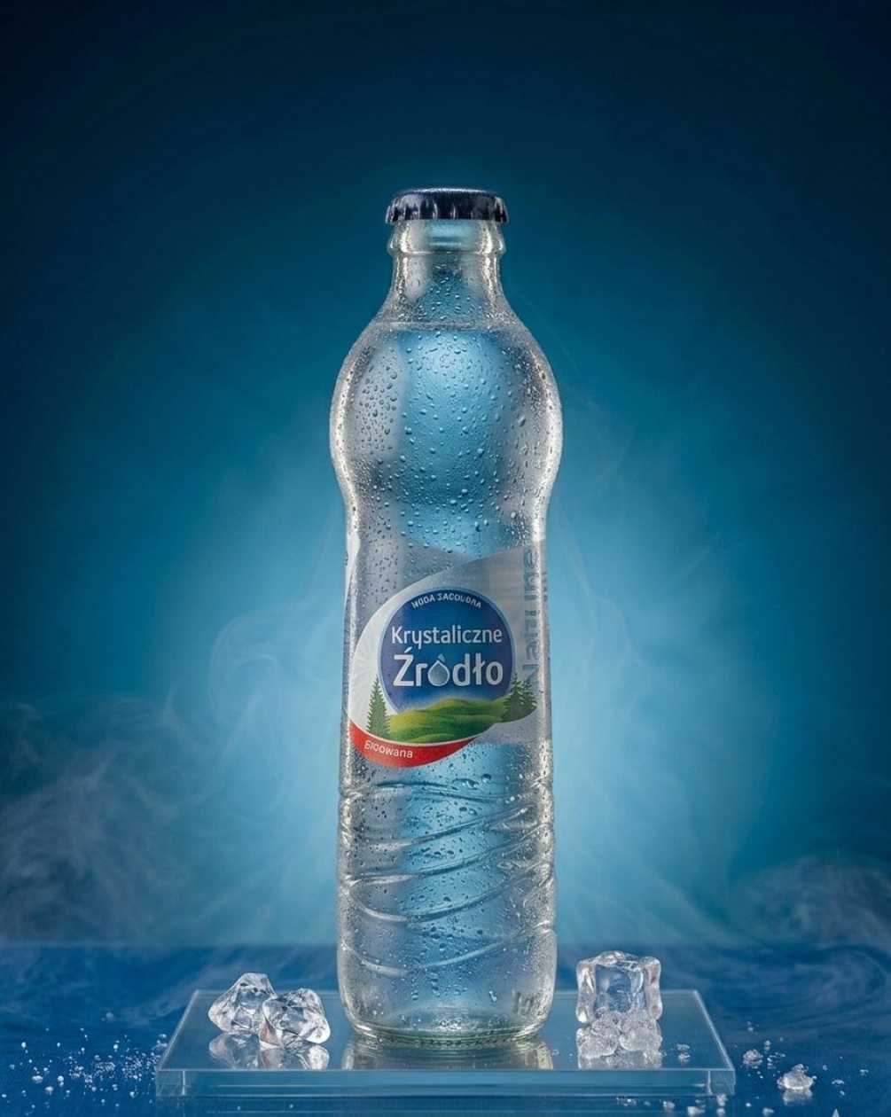 Krystaliczne Źródło Woda Gazowana 300 ml