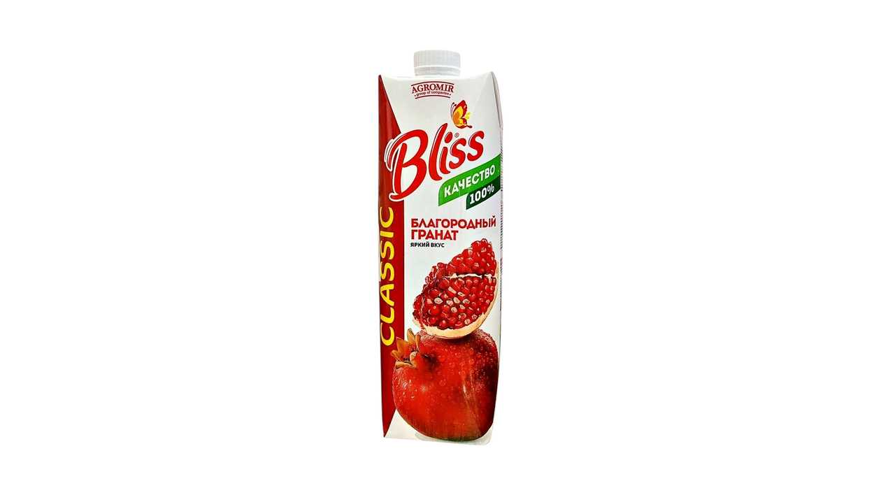 Pomegranate juice "Bliss" 1L