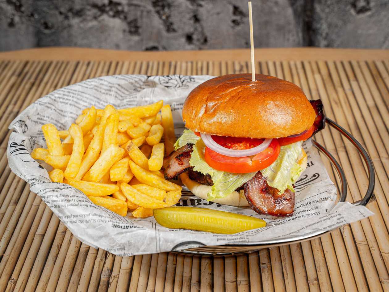 BBQ Bacon Cheese Burger